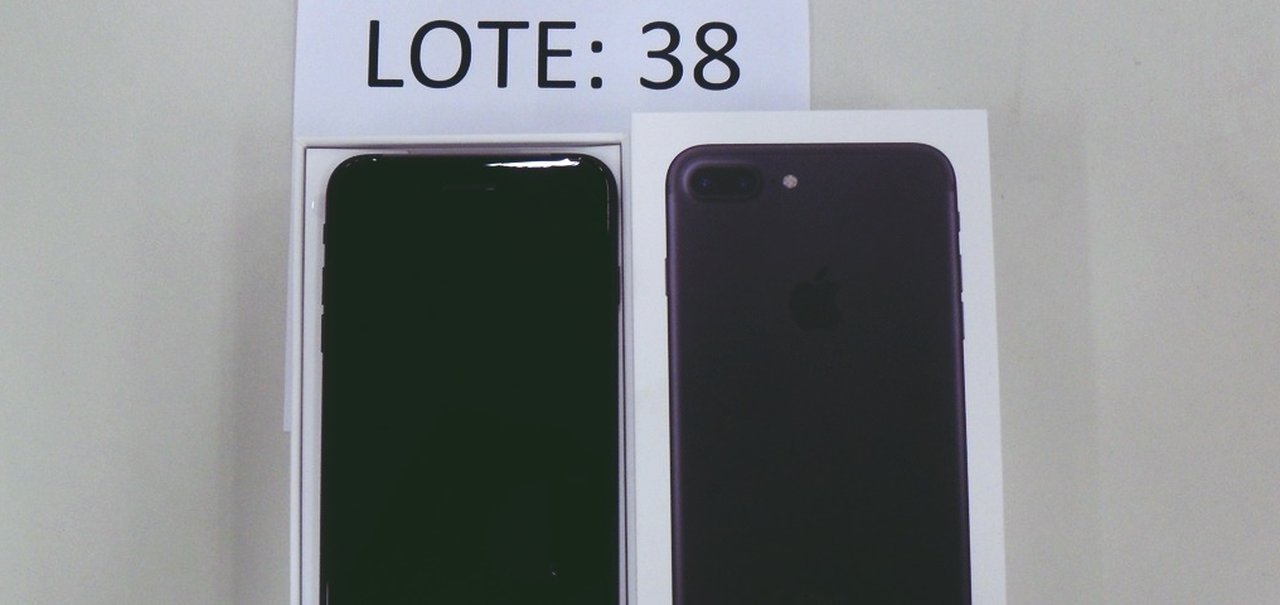 Leilão da Receita tem iPhone 7 a partir de R$ 1.300 até as 18h de hoje (29)