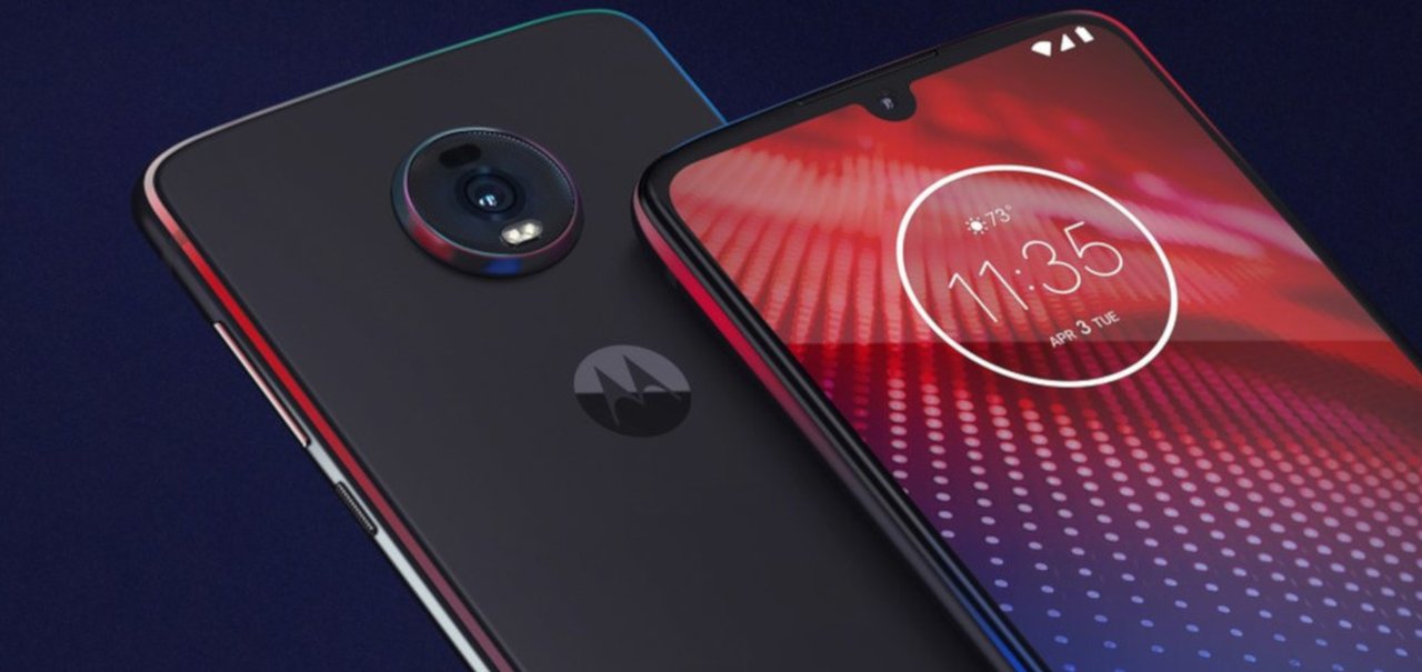 Moto Z4 é lançado com leitor de digitais sob a tela e câmera de 48 MP