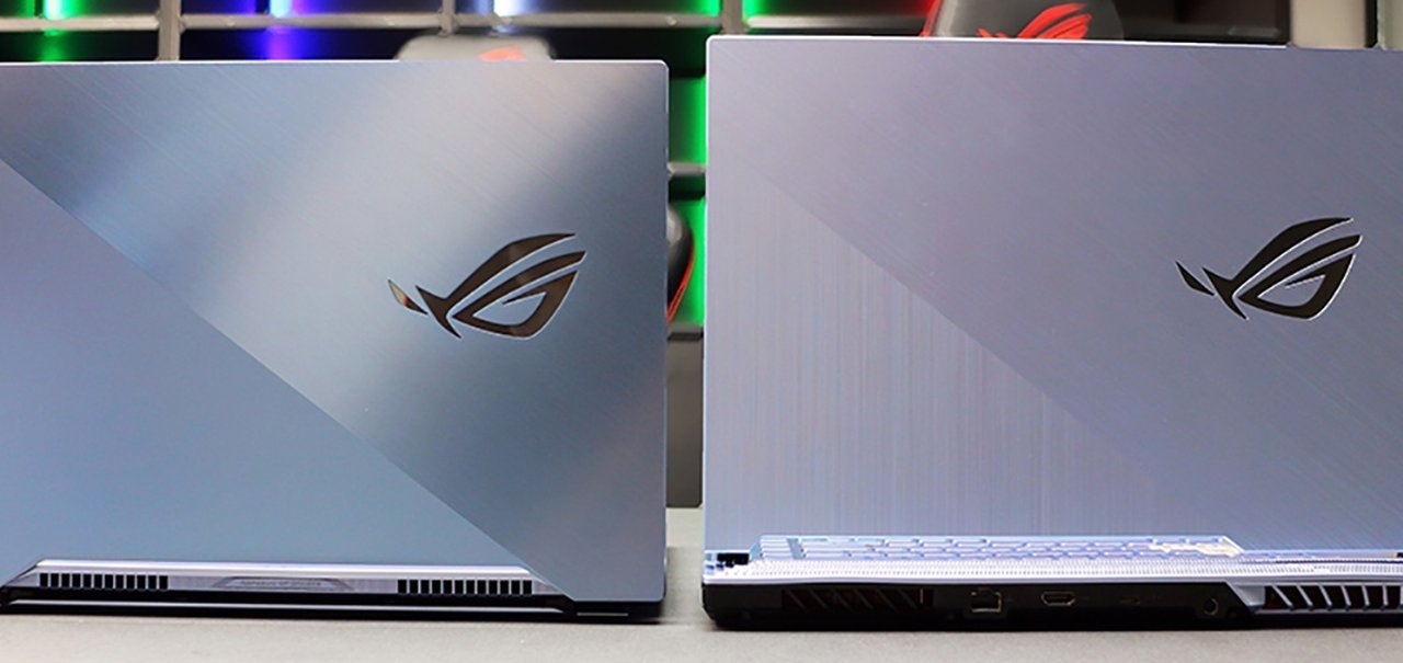 ASUS apresenta novo design Glacier Blue para laptop gamer da linha ROG