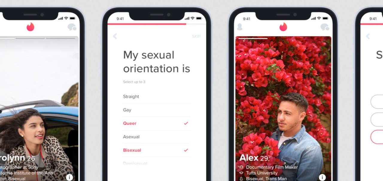 Tinder adiciona orientação sexual como opção no perfil