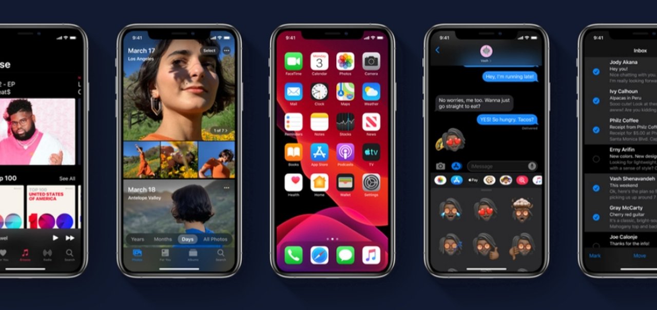 Lista: conheça as mais de 200 novidades do iOS 13