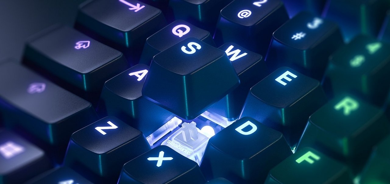 Apex Pro é um teclado mecânico ajustável com sensores magnéticos de US$ 200