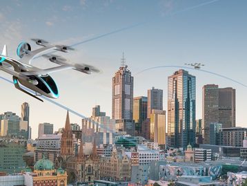 Embraer apresenta o eVTOL, um veículo voador elétrico para uso urbano
