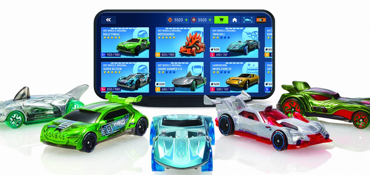 Novos carros da Hot Wheels vêm com chip NFC e conexão com smartphone