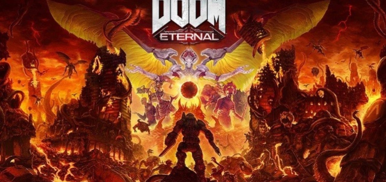 Jogamos na E3: DOOM Eternal é absurdamente bom e evolui muito do reboot