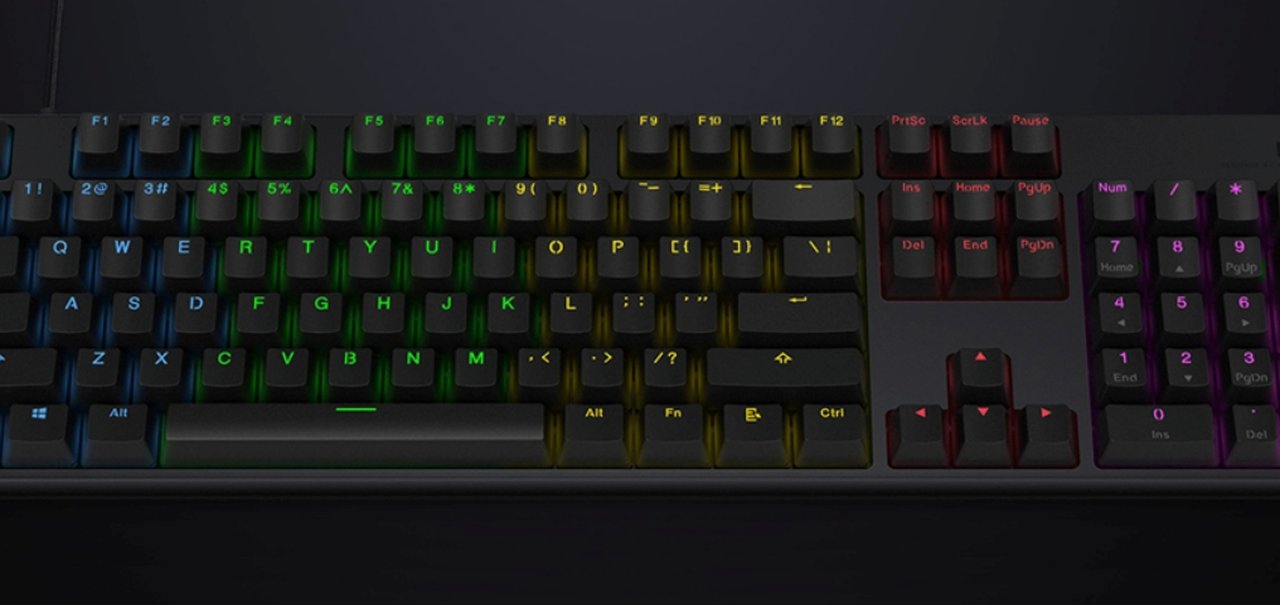 Xiaomi tem teclado semimecânico gamer com RGB que custa apenas R$ 215