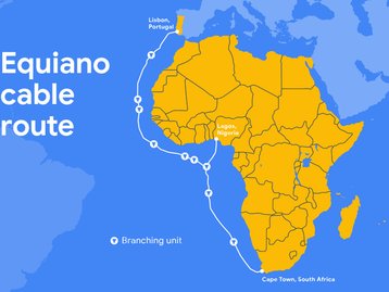 Google anuncia seu 3º cabo submarino: de Portugal para a África do Sul