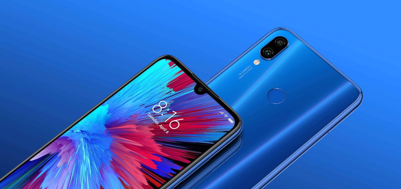 Xiaomi Redmi Note 7 por R$ 1.026 no Brasil