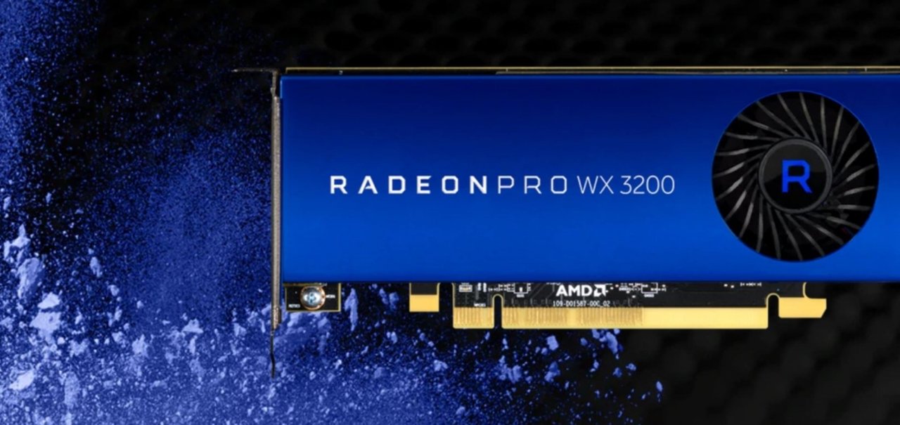 Radeon Pro WX 3200: AMD anuncia GPU compacta e barata para workstations