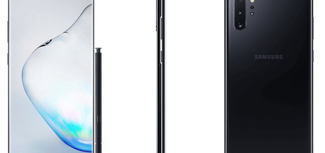 Galaxy Note 10+ aparece em possível render oficial