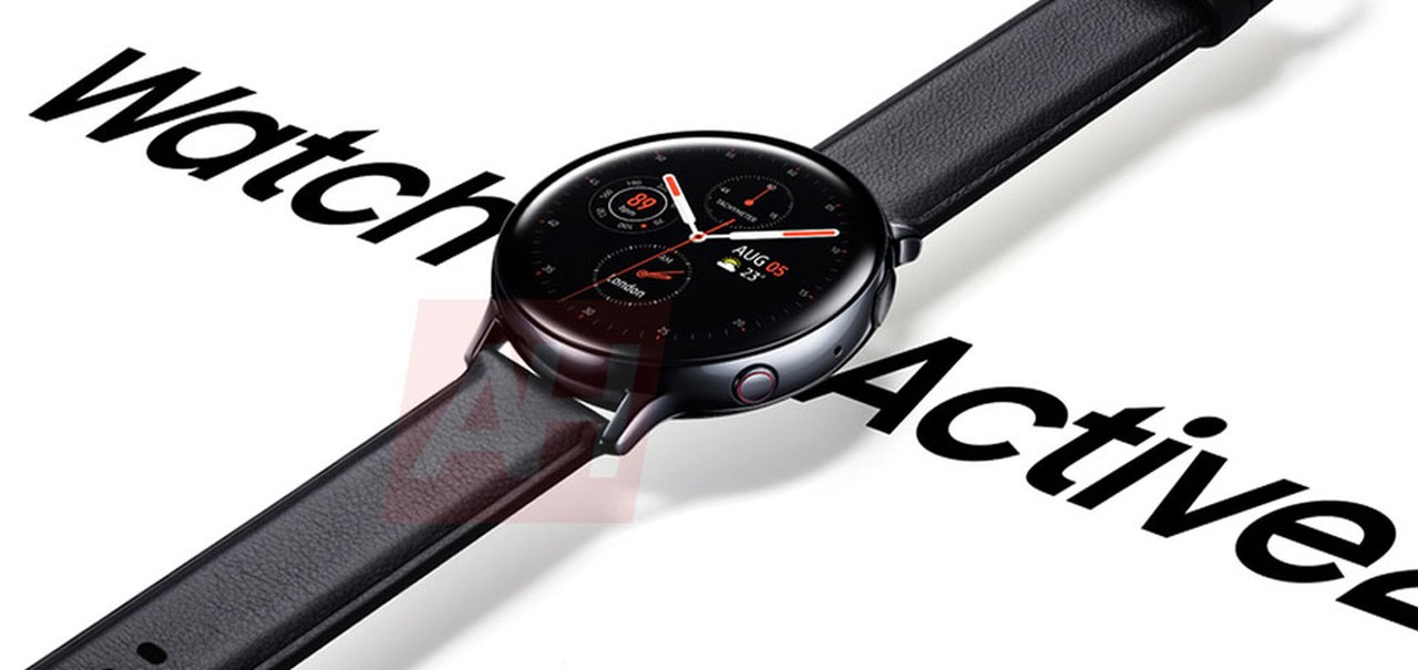 Samsung Galaxy Watch Active 2 aparece em renderizações vazadas