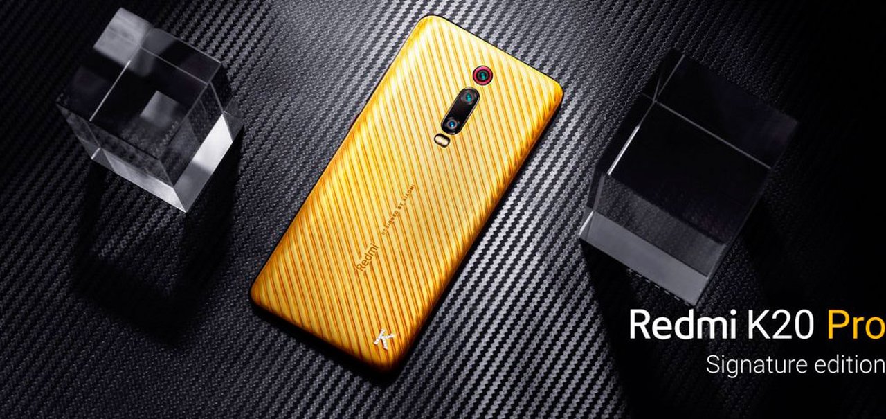 Xiaomi lança Redmi K20 Pro de ouro por US$ 7 mil na Índia