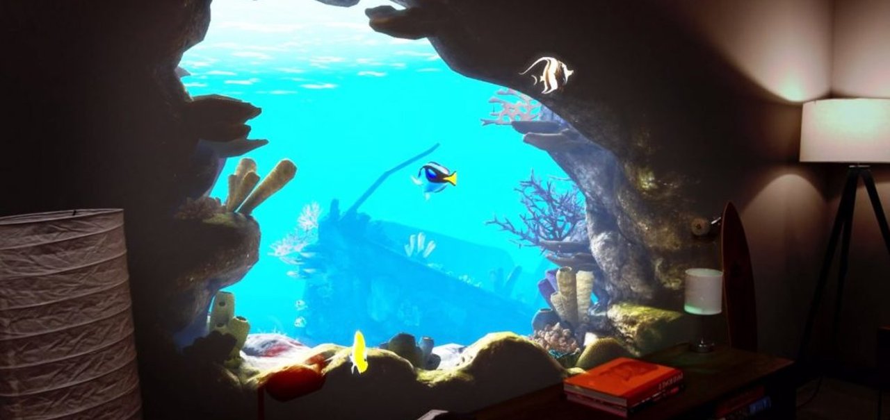 Undersea: Magic Leap quer transformar sua sala em um recife de corais