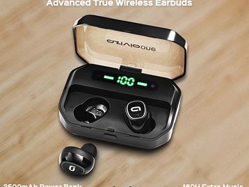 Asivio One: concorrente dos AirPods promete 160 horas de bateria