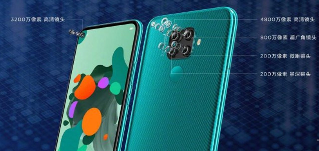 Huawei Nova 5i Pro com câmera quadrupla é anunciado na China por US$319