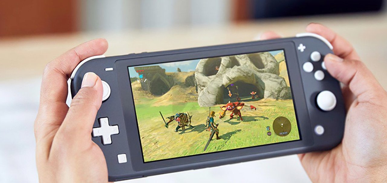 Nintendo abre pré-venda do Switch Lite a US$ 200