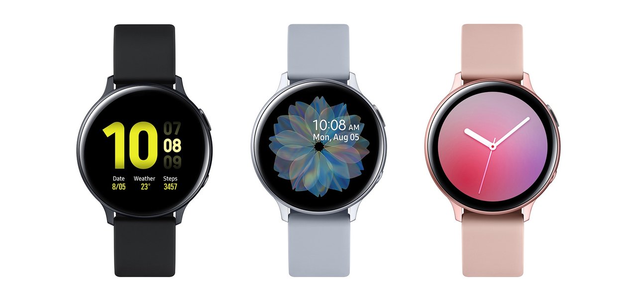 Galaxy Watch Active 2: mais aplicativos e a volta do mostrador giratório