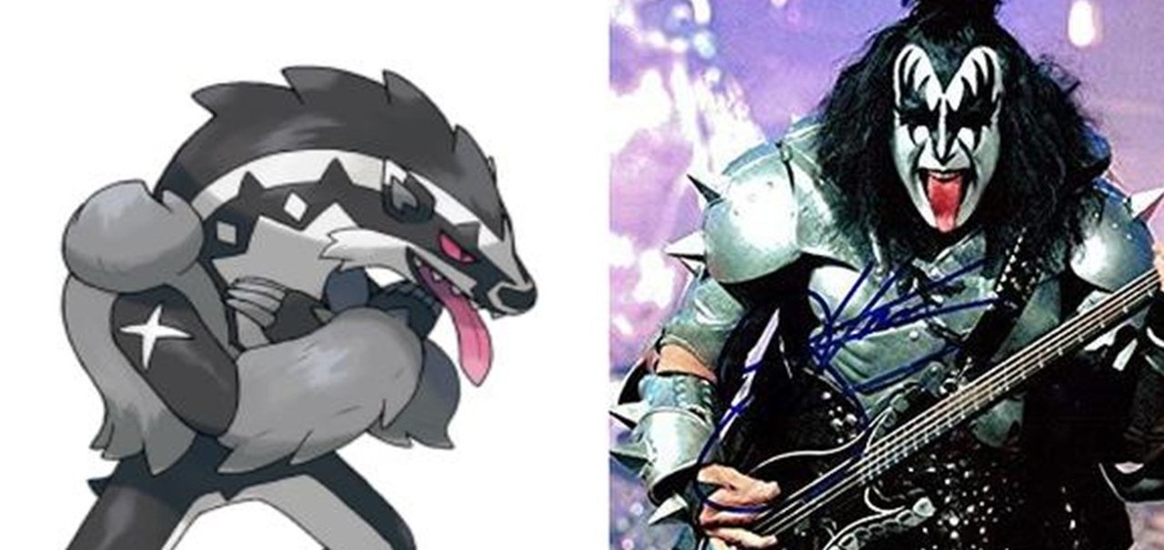 Gene Simmons aprova novo pokémon que presta homenagem ao KISS