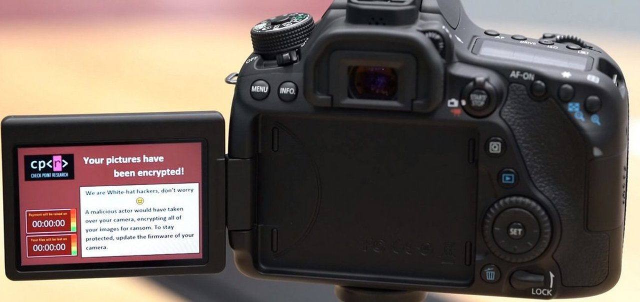 Câmeras digitais DSLR também são vulneráveis a malware