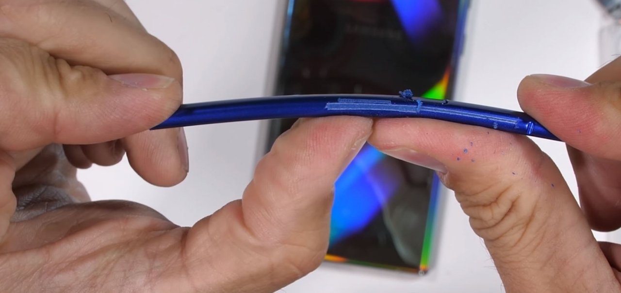 Galaxy Note 10 Plus sobrevive a incrível teste de resistência [vídeo]