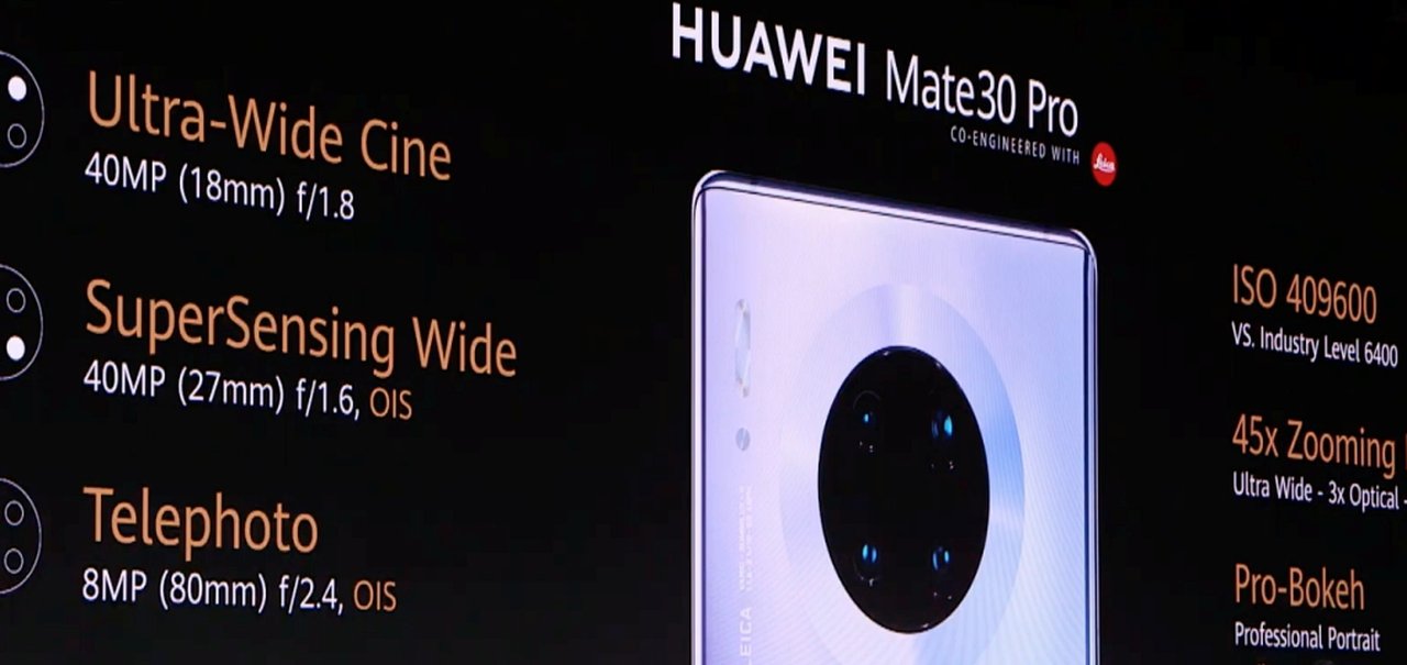 É oficial! Saiba tudo sobre Huawei Mate 30 e Mate 30 Pro