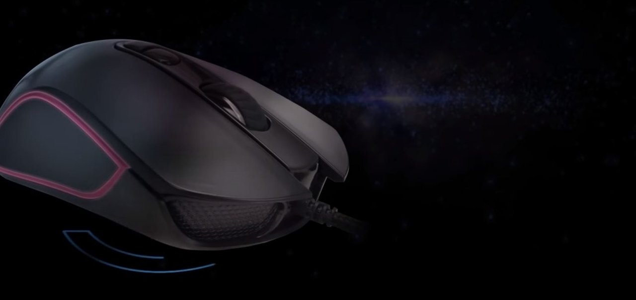 Mouse gamer com iluminação RGB por menos de R$ 50 na Amazon