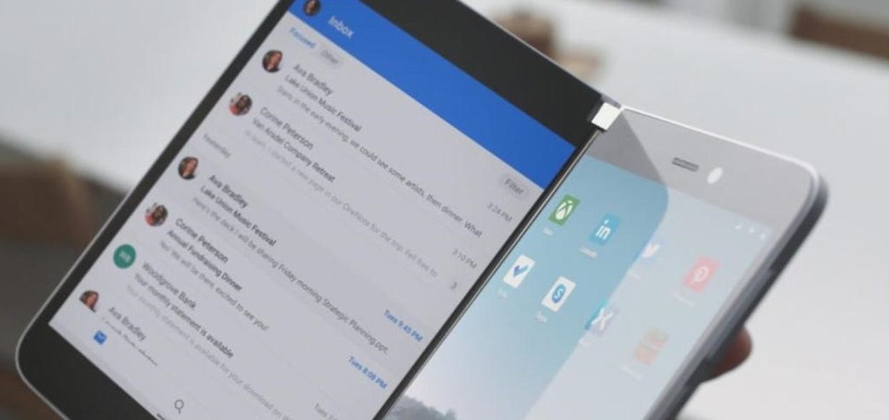 Surface Duo e Neo: Microsoft explica como serão os apps em tela dupla
