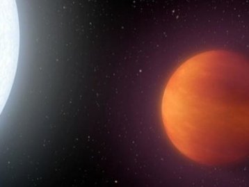 O planeta mais quente já encontrado destrói suas próprias moléculas