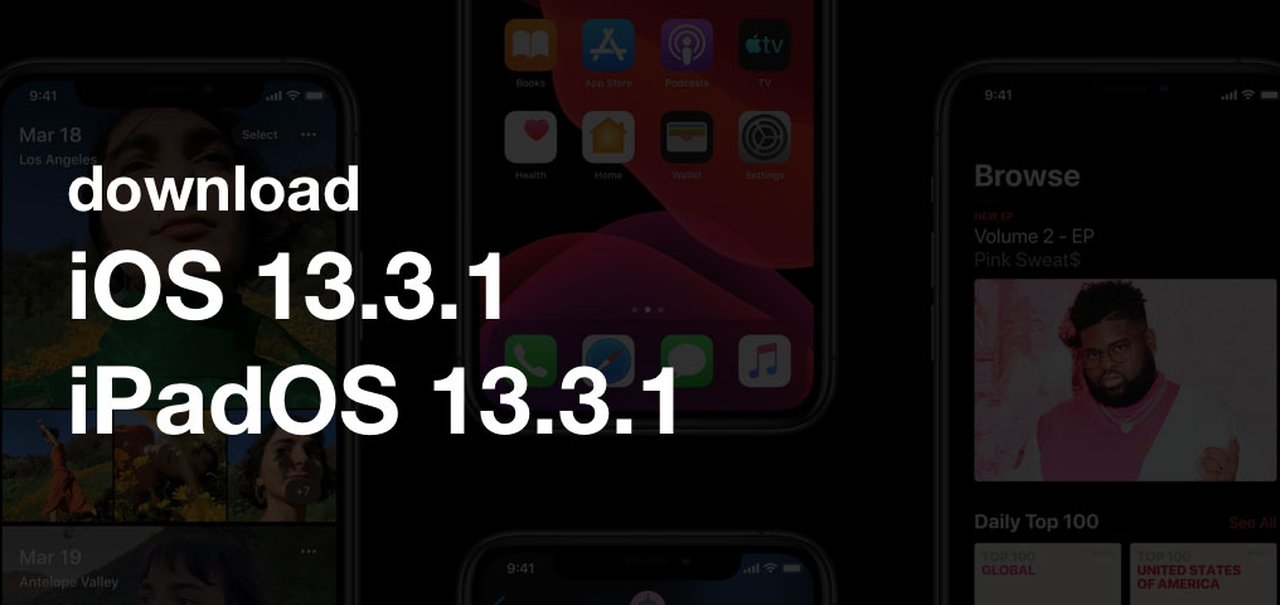 Apple lança iOS e iPadOS 13.3.1 com correções de bugs e melhorias