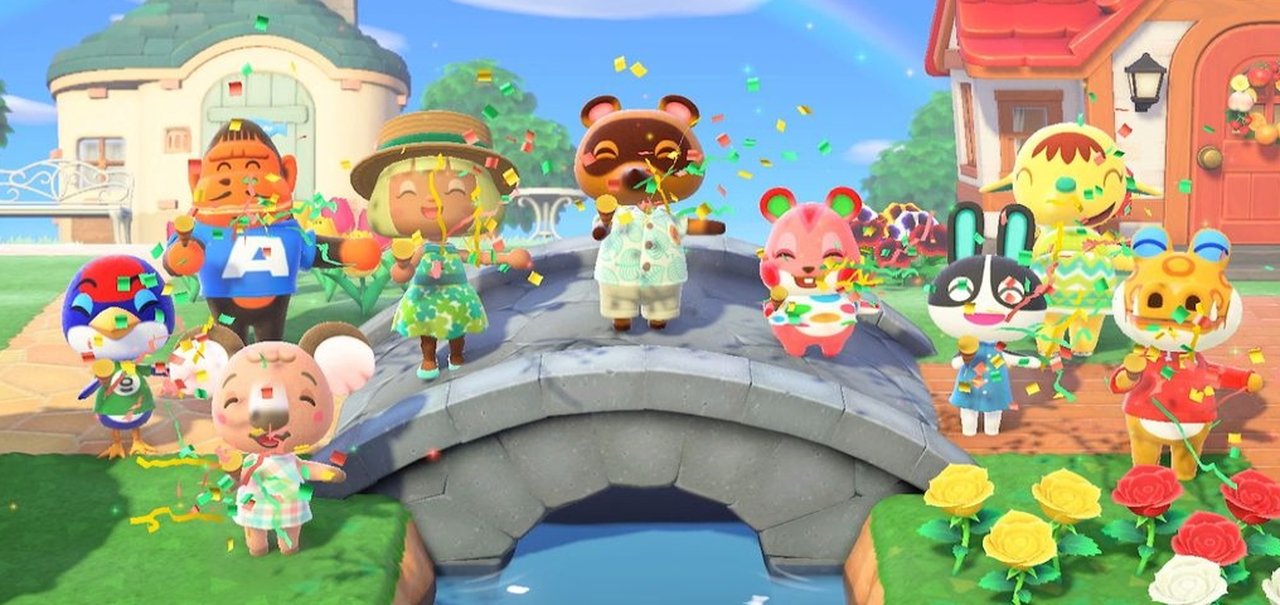 Animal Crossing: New Horizons terá coop online para até 8 pessoas