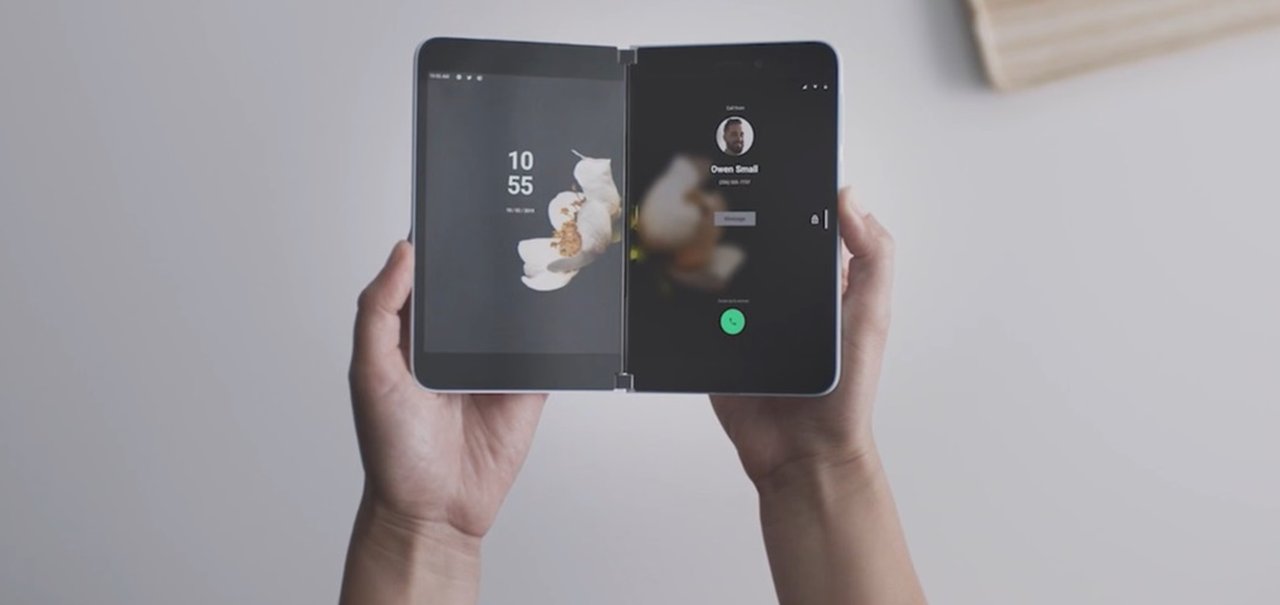Microsoft pode adiantar chegada do dobrável Surface Duo para julho
