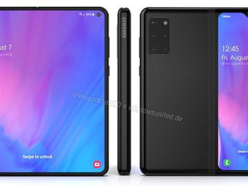 Galaxy Fold 2 aparece com tela externa maior em renderizações