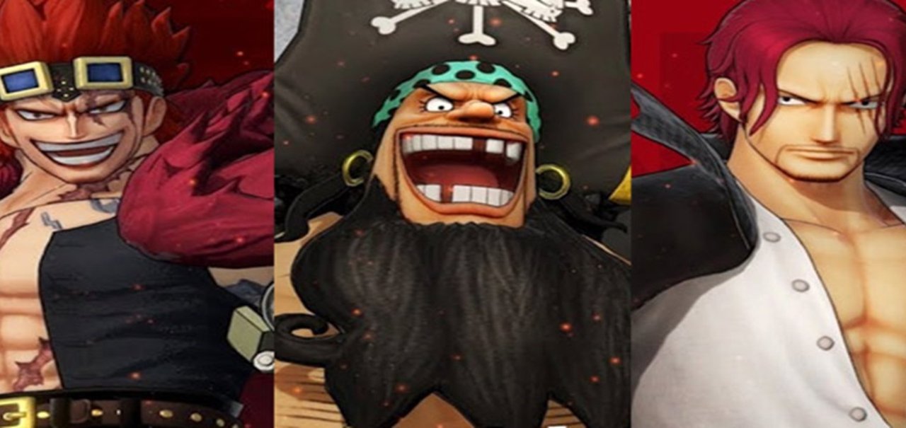 One Piece: vídeos de Kid, Blackbeard e Shanks são divulgados