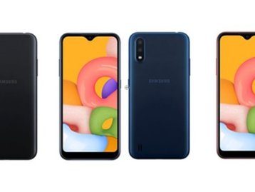 Samsung anuncia Galaxy A01 no Brasil por R$ 1.099