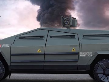Cybertruck Militar: como seria a 'máquina de guerra' da Tesla [vídeo]
