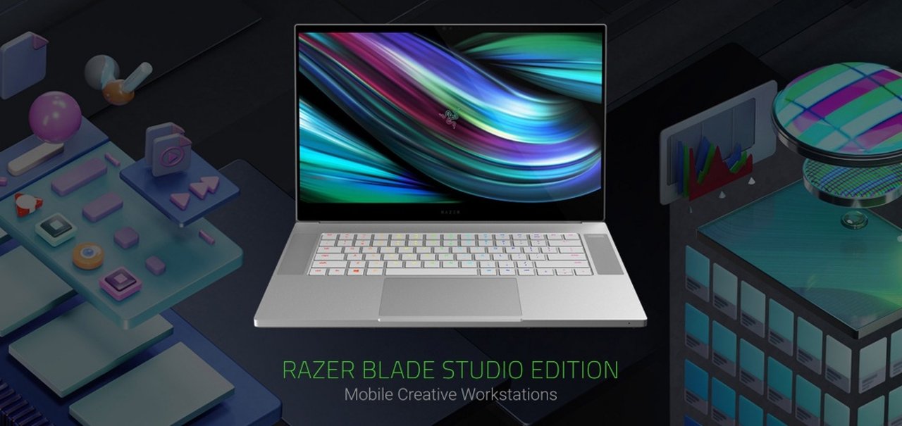 Blade 15 Studio Edition, da Razer, tem tela 4K e SSD de 1TB