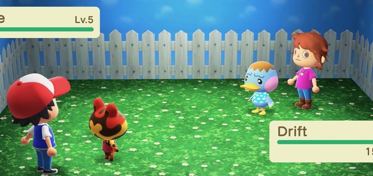 Pokémon é recriado em Animal Crossing: New Horizons por usuário