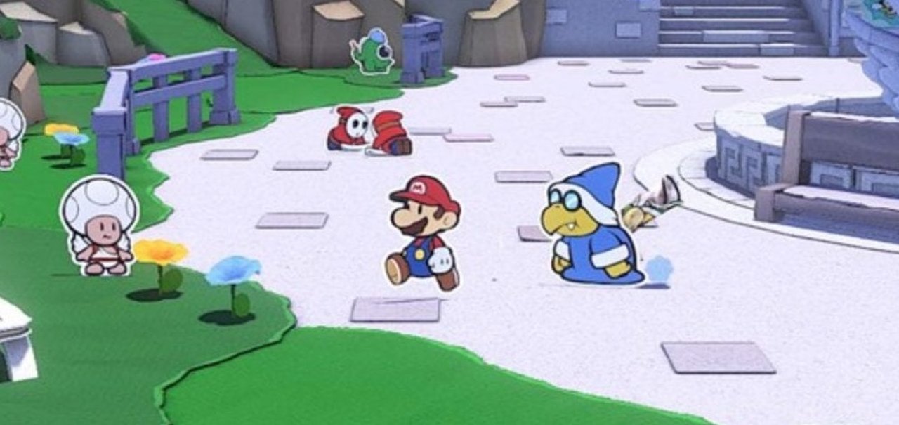 Novo vídeo de Paper Mario: The Origami King mostra recursos de batalha