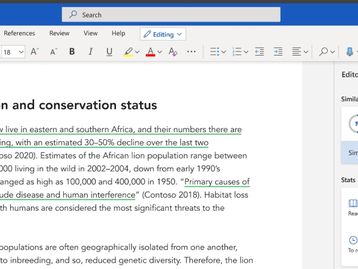 Microsoft Word inclui ferramenta que checa plágios durante a escrita