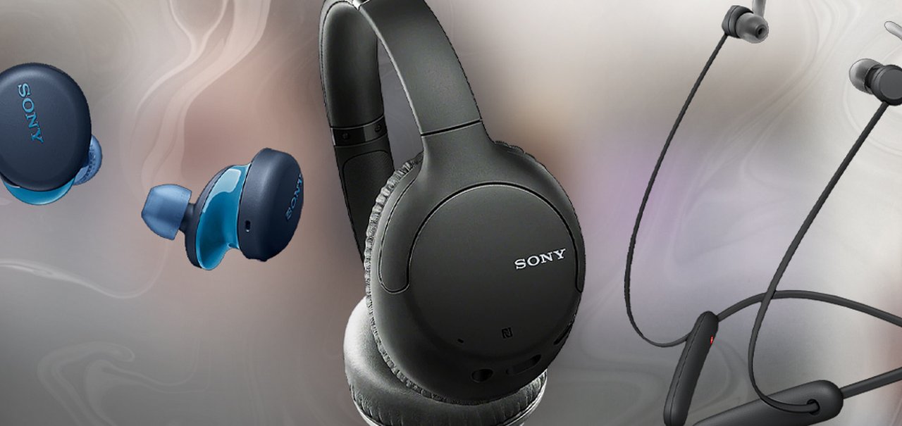 Fones da Sony para toda ocasião: WH-CH710N, WI-SP510 e WF-XB700 [Vídeo]