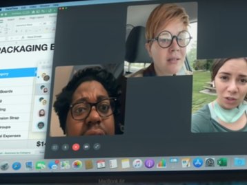 Novo vídeo da Apple brinca com rotina de trabalho em home office