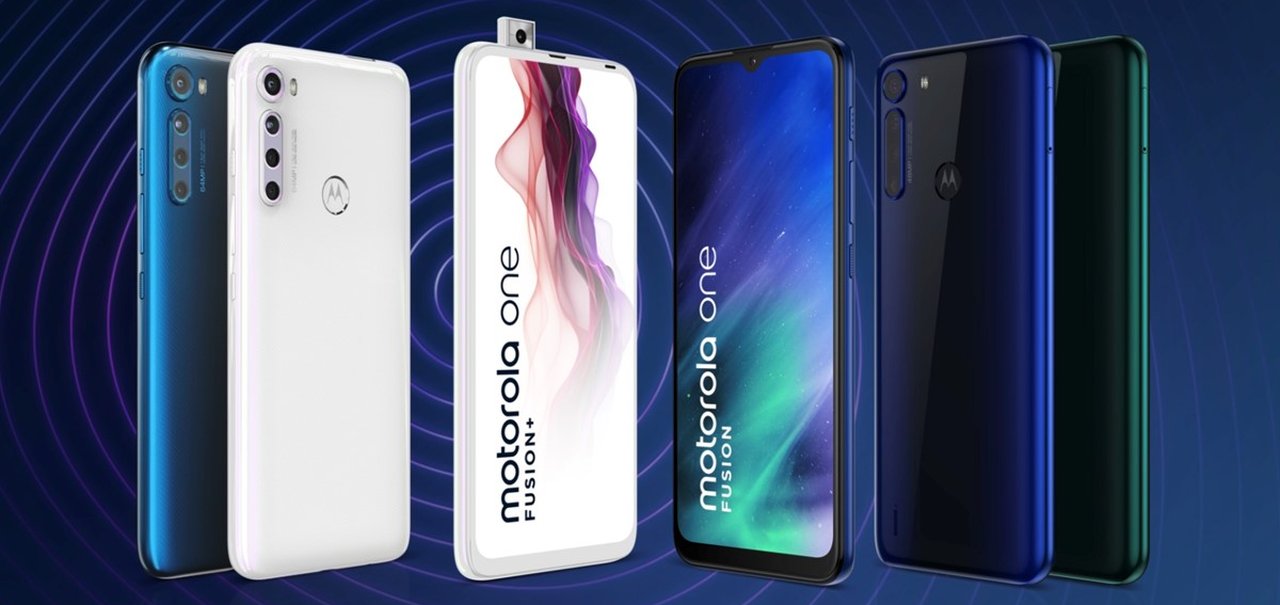 Motorola One Fusion e One Fusion+ chegam ao Brasil