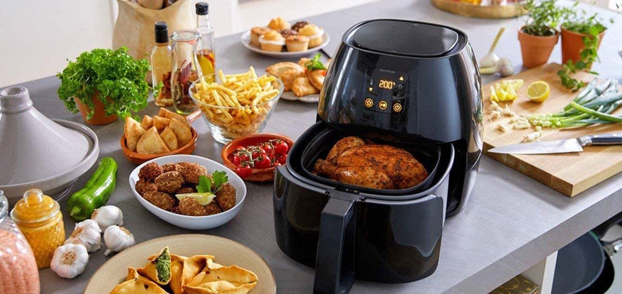 5 fritadeiras elétricas air fryer com excelente custo-benefício