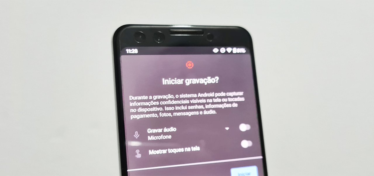 Android 11: como gravar a tela de qualquer smartphone