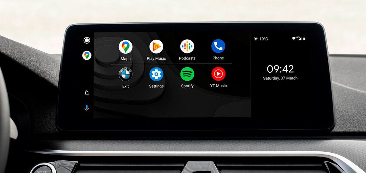 BMW começa a liberar Android Auto sem fio para veículos da marca