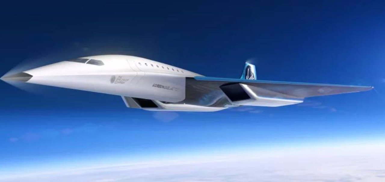 Virgin Galactic apresenta design de jato supersônico Mach 3