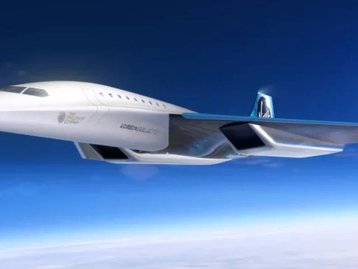 Virgin Galactic apresenta design de jato supersônico Mach 3