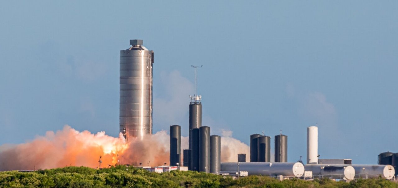 Protótipo da Starship faz seu primeiro teste com sucesso [Vídeo]