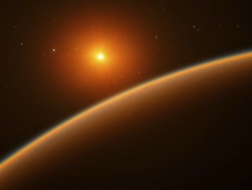 Atmosfera metálica pode explicar o brilho de Super Terras