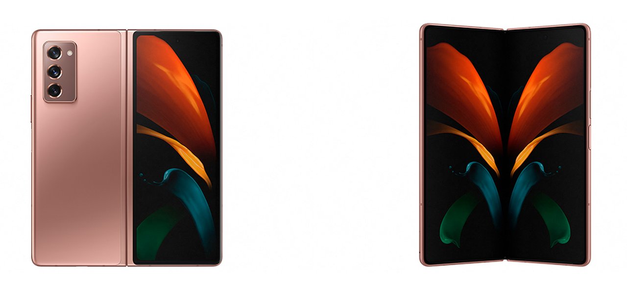 Galaxy Z Fold 2 conta com proteção impermeável anti erosão